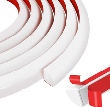 Flexible Quarter round Molding 393 Inch Peel and Stick Rubber Quarter round Trim
