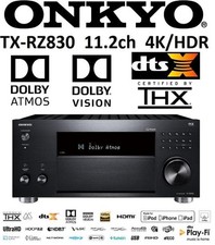 Onkyo Tx-rz830 11.2 Channel Av Receiver Home Theater Dolby Atmos Thx Certified