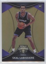 2016-17 Panini Totally Certified Rookies Gold 4/10 Skal Labissiere #120 1s6