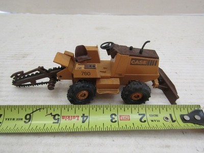 DIECAST TOY TRUCK CONSTRUCTION Conrad Case 760 Trencher, 1/35 scale, W Germany