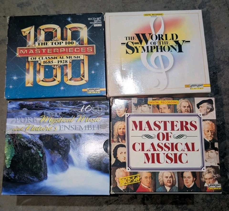 Lot of ~45 Mixed CDs + 4 Classical Box Sets + 16 Vienna Master Series – Rock 70s - Image 2 of 3