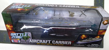 9" Aircraft Carrier w/Planes Die-Cast Battle Zone Motor Max #76783 NEW Old Stock