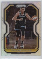 2021 Panini Prizm WNBA Silver Prizm Stefanie Dolson #58 11pj