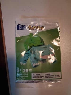 Mattel POKEMON Figur Bisasam Bulbasaur Construx Mega Blocks Minifigur NEU