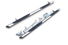 Side Bars + Step Pads For Iveco Daily LWB 2007 - 2014 Van Side Steps Stainless