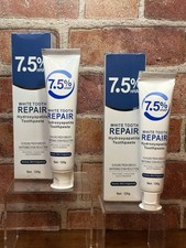 Croent 7.5 nHAP White Tooth Repair Hydroxyapatite Toothpaste, Mint, Lot Of 2