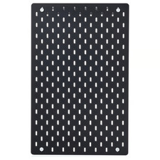IKEA SKÅDIS Pegboard Black Wall Organizer Storage Board Tool Craft Display Panel