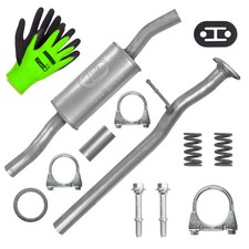 Mitteltopf Auspuff für Nissan Qashqai 1 I J10 Fließheck 2.0 (2006-2014)