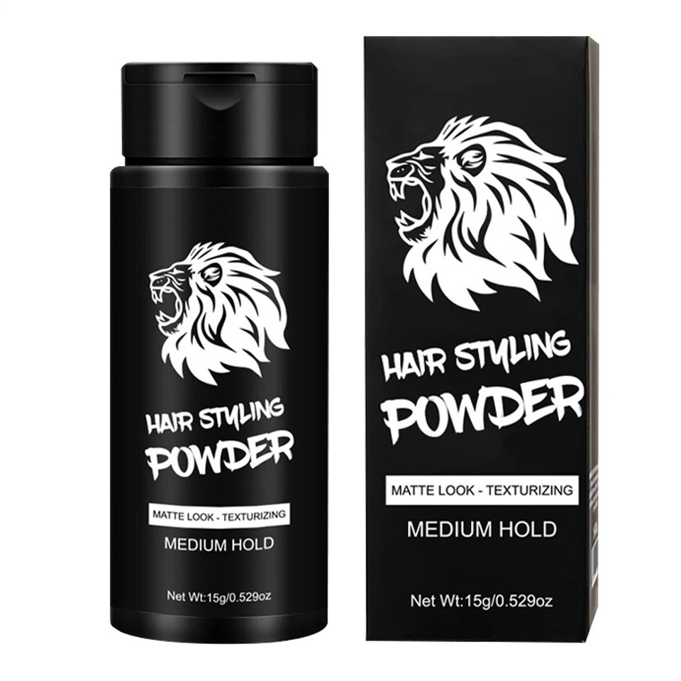 Polvo de peinado, voluminizador de cabello y polvo de textura 15 g para mujeres hombres Foto 2 de 4