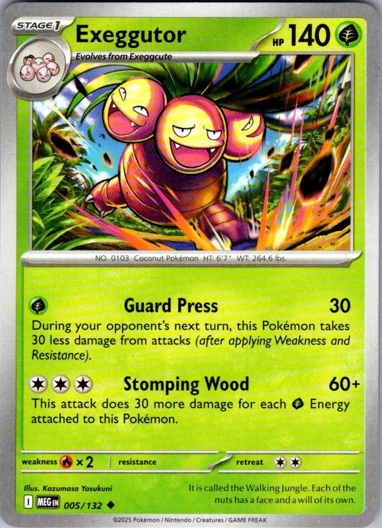 Exeggutor Pokémon TCG Cards for sale | eBay