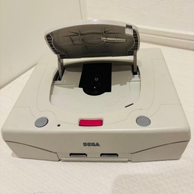 SEGA Saturn Console HST-0014 Complete Boxed Set Christmas NiGHTS Very Good