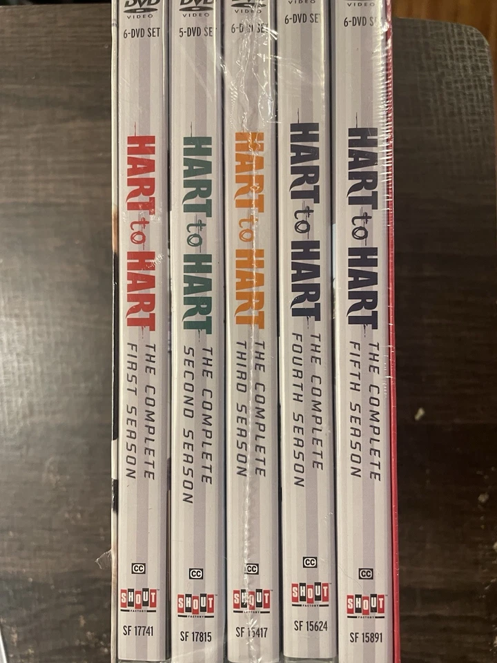 Hart to Hart The Complete Series DVD 6 Disc Set Seaons 1-5 Brand New - SEALED - Image 3 of 4