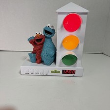 Sesamstraße Elmo Krümelmonster Kleinkind Kind Stoplicht Wecker getestet