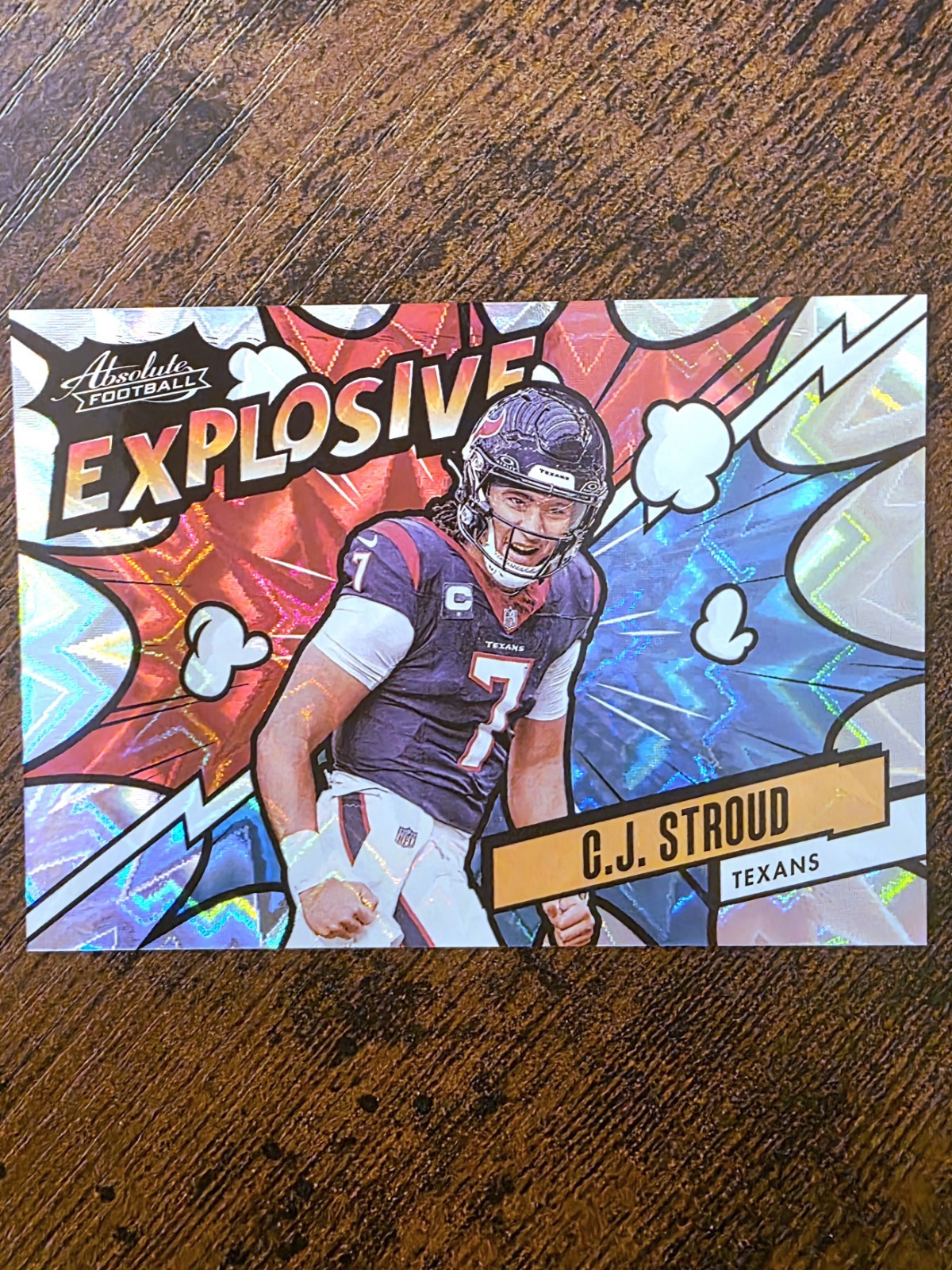 2024 Panini Absolute C.J. Stroud Explosive SP Short Print #EX-CJS Texans CJ 