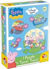 4 Puzzle Progressivi Tondi Di Peppa Pig - Lisciani Giochi
