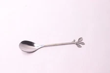 PWFE Creative Leaf Spoon Cutlery Kitchen Tableware Stainless Steel 