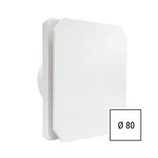 Aspiratore Bagno Bianco Design 80mm 60 m³/h | LUX301 LEVANTE