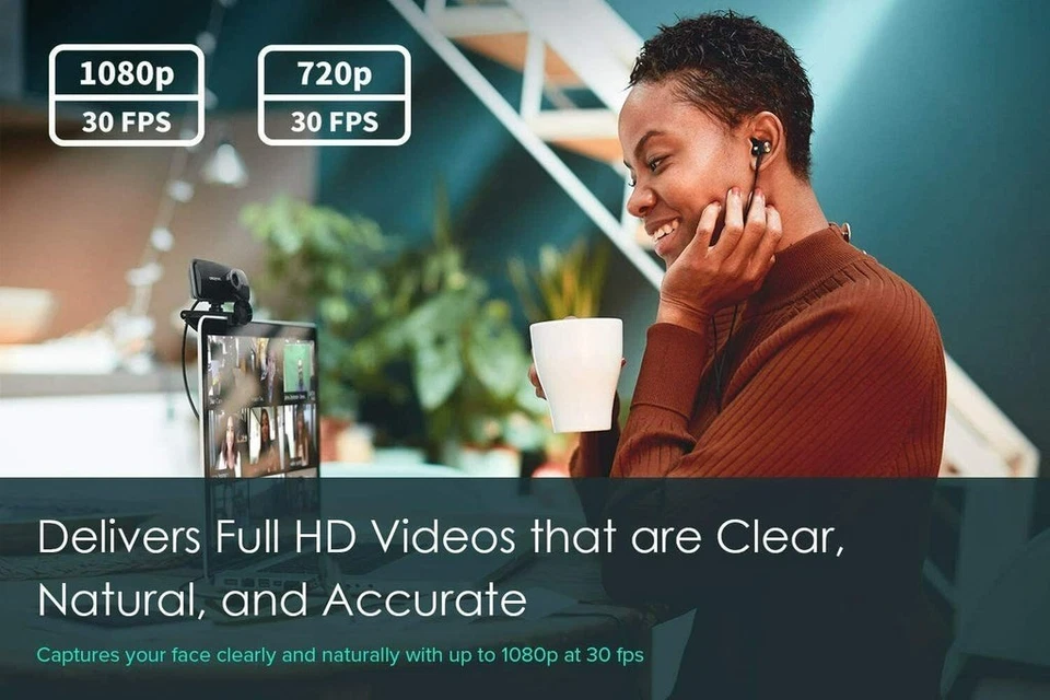 Creative Labs Live! Cam Sync HD 1080p Webcam - Image 4 of 4