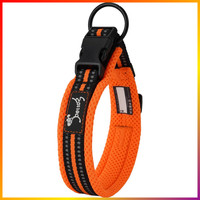 Hundehalsband Verstellbar Atmungsaktiv Reflektierend Nylon FüR Hunde