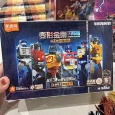 Blokees Transformers Shining Version2 Action Figure Blind Box Model Kit Toys