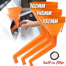 130/145/160CM Fuel Funnel with Filter Gasoline Engine Oil Funnel Refueling Moto