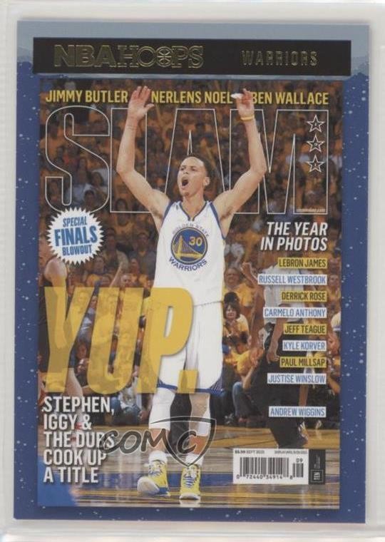 2020-21 Panini NBA Hoops Slam Winter Stephen Curry #4 06z2