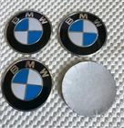 4x Stickers 65mm BMWs Wheel Centre Caps Top  Quality Hub Alloy Cap Sticker Blue