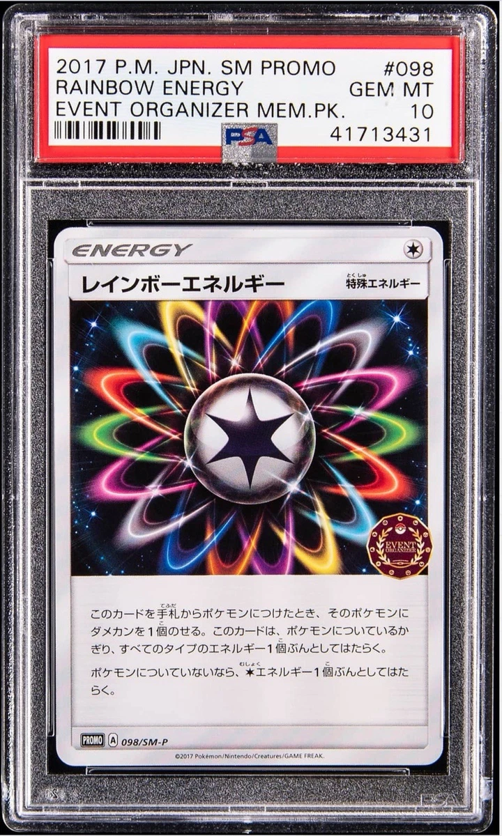 Energy Pokémon TCG Grade 10 Japanese Individual Collectible Card