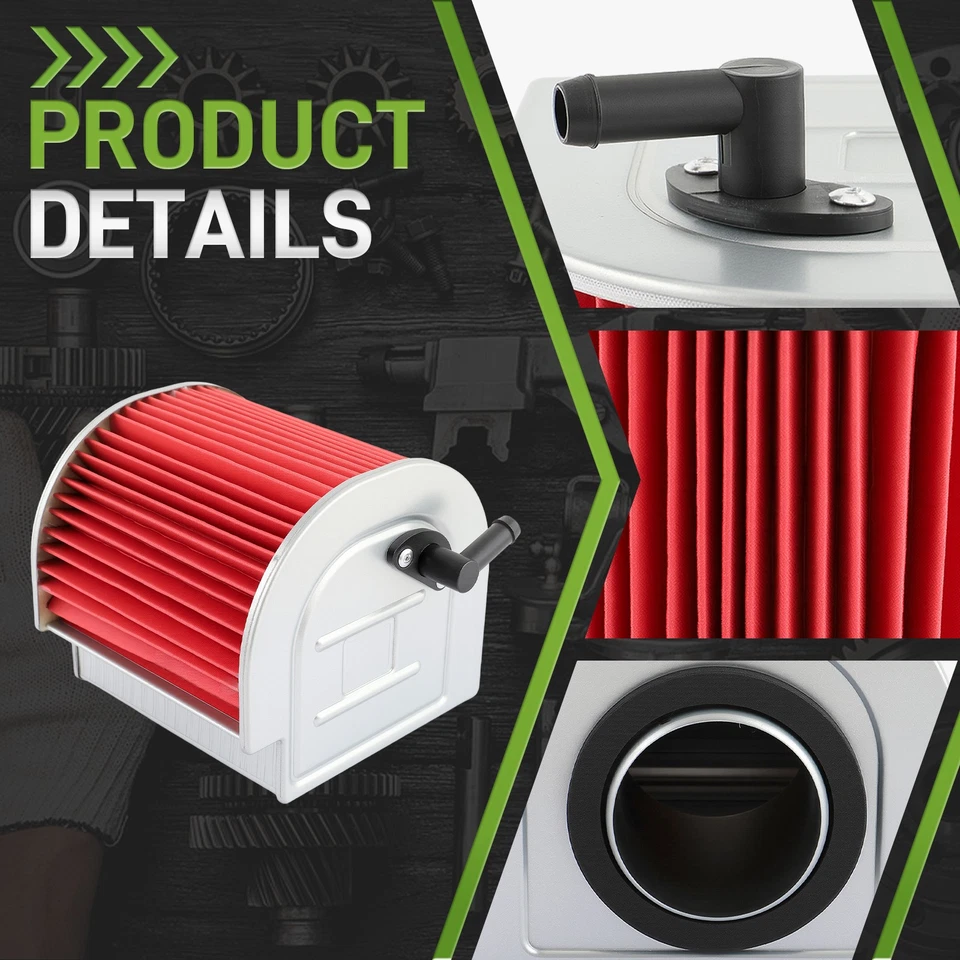 Filtro de aire para Honda Rebel 250 CMX250C 1996-2014 CA125 1995-1999 17211-KR3-600 Foto 4 de 4