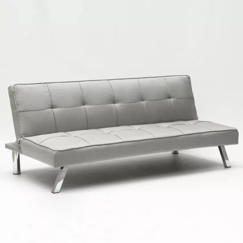 MODUS SOFÀ Divano letto in tessuto 2 posti design moderno Gemma pronto letto