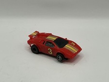 Vintage TYCO Magnum 440-X2 Red Yellow 3 LAMBORGHINI COUNTACH So Fast