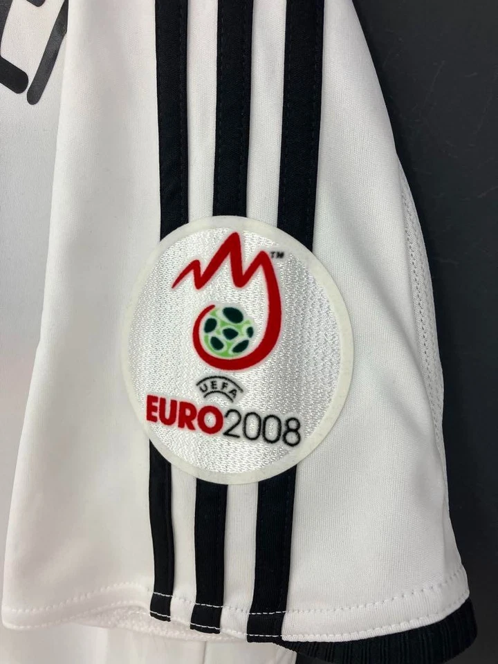 Camiseta local Schweinsteiger #7 Alemania 08-09 Euro 2008 parche Adidas M F/S de JP Foto 4 de 4