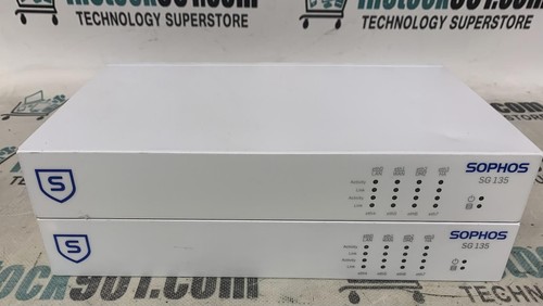 Lot Of Two Sophos SG-135 Rev 2 UTM Firewall Security Appliance WITH PFSENSE L2 - 第 1/4 張圖片