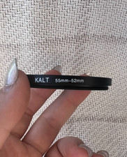 Kalt 55mm to 52mm Macro Coupler Ring   Reverse Lens Adapter