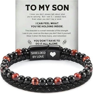 The Guardian - Son's Tiger Eye Protection 8.5 Inches, Blue Tiger's
