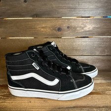 Big Kids Vans Sk8-Hi Black Athletic Skateboarding Sneakers Shoes Size 4.5 Y