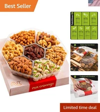 Elegant Kosher Mixed Nuts Gift Box - 7 Piece Assortment for Festive Gifting