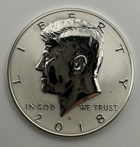 2018-S Silver Kennedy Reverse Proof Half Dollar