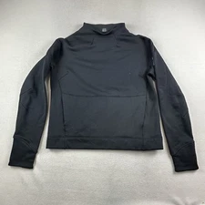 Arcteryx Sweater Womens Small Black RHO AR Mock Neck DTC Long Sleeve Base Layer