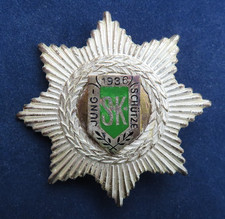Abzeichen Sachsen S.K. Kleinkaliber Stern zum Jung Schütze 1936 Emaille RARE