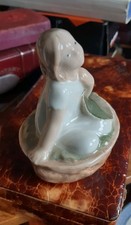 Royal Copenhagen Porcelain Figurine of Thumbelina On by Holger Christeusen 4374.