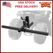 Manual Implement Lift for ATV/UTV w/1-Point Lift System,Fits 2" Receiver 50" W