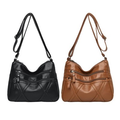 Lässige Schultertasche Damen Business Umhängetasche hohe Kapazität Handtasche Arbeitstasche