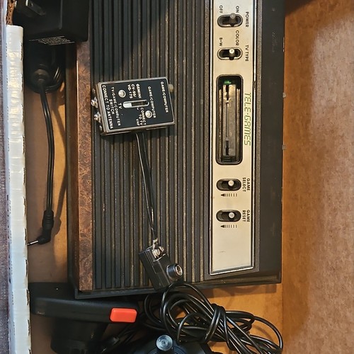 Atari 2600 Old Style Connector, All Parts Included  With Two Controllers, Games