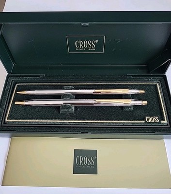 Cross Mechanical Pencil Ballpoint Pen Set Of 2. Original box. 