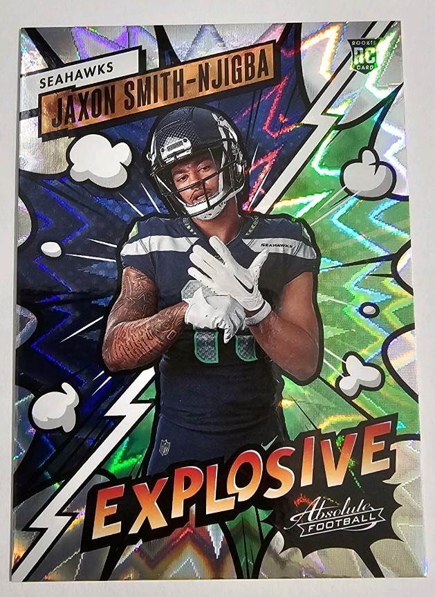 2023 Panini Absolute - Explosive Jaxon Smith-Njigba #40 (RC)