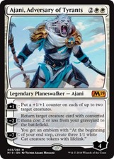 [1x] Ajani, Adversary of Tyrants Near Mint, English Core Set 2019 MTG Magic