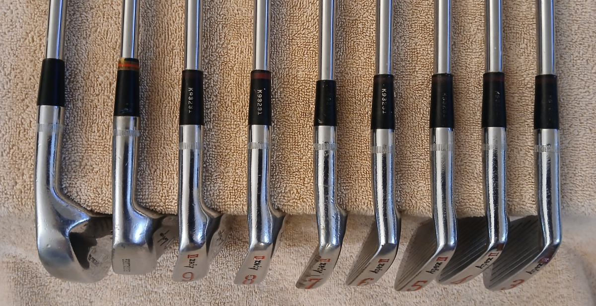 TZ GOLF - RARE VINTAGE BEN HOGAN BLADES 1981 WHITE CAMEO APEX II 3