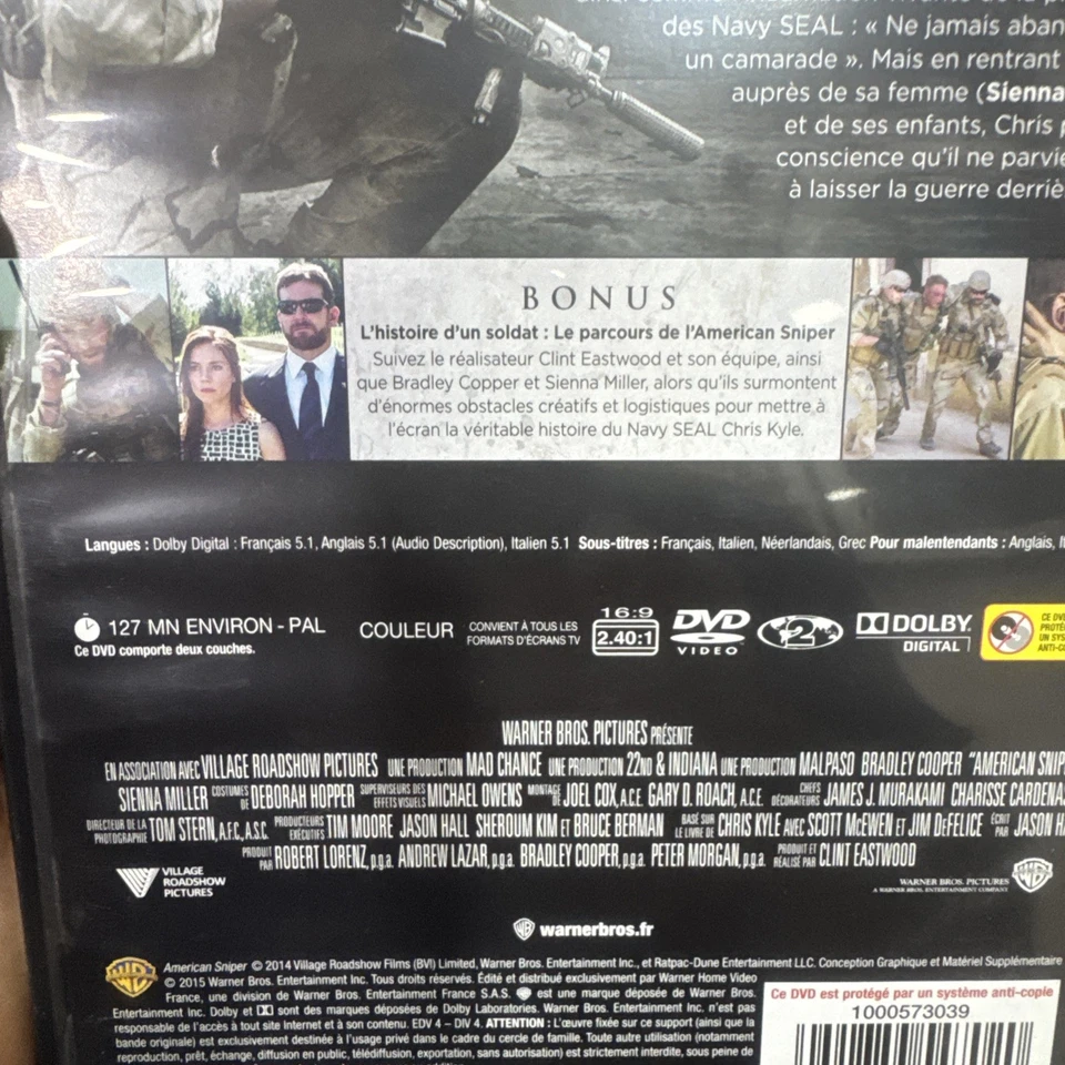 American Sniper - DVD - OCCASION BON ETAT - Image 4 of 4