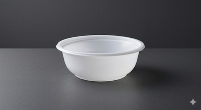 Single Disposable Plastic Bowl Empty Party Supply Novelty Gag Gift Prank